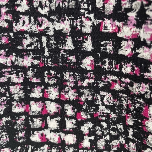 Chico's Multi-Color Abstract Print V-Neck Blouse - Chico's Sz 0 / US Sz S/4 - Picture 11 of 14